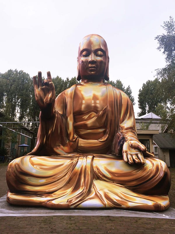 7.5m gold Buddha