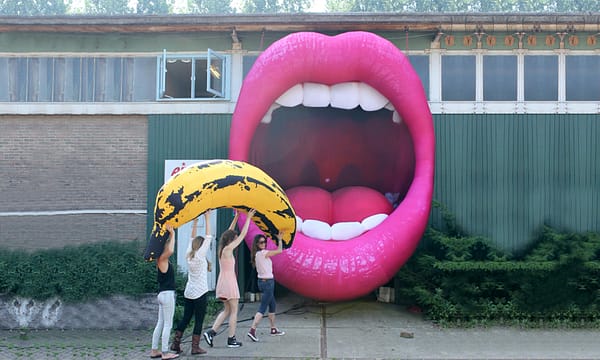 Inflatable 6m mouth
