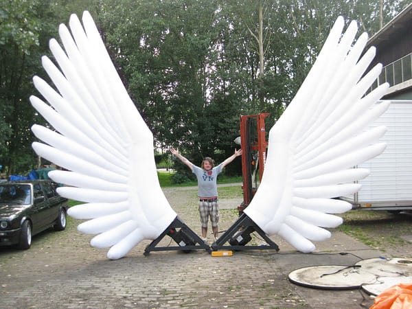 8m inflatable wings Airworks Rentals